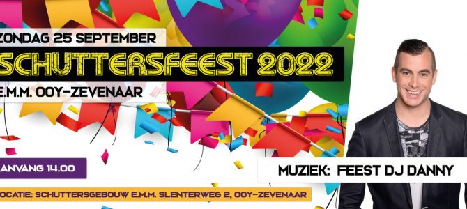 Schuttersfeest zondag 25 september 2022